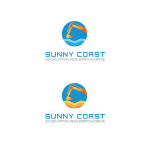 Sunny Coast Excavation and Earthworks  | Logo Design by Trang cyp
