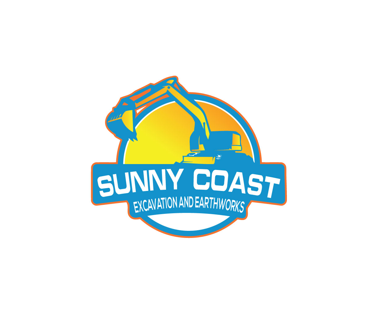 Logo Design by asman for Sunny Coast Excavation and Earthworks  | Design #18774022