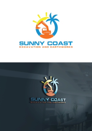 Diseño de Logo por FireflyArt para Sunny Coast Excavation and Earthworks  | Diseño: #18768059
