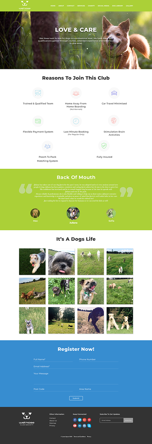 Web Design by iamtajwardesigns for this project | Design #18790856