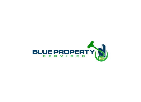 Diseño de Logo por creative.bugs para Blue Property Services | Diseño #18778405