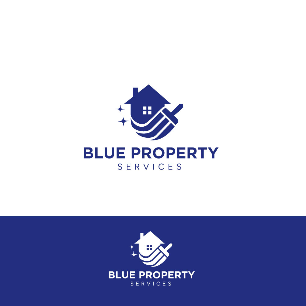 Logo-Design von ecorokerz für Blue Property Services | Design #18777544