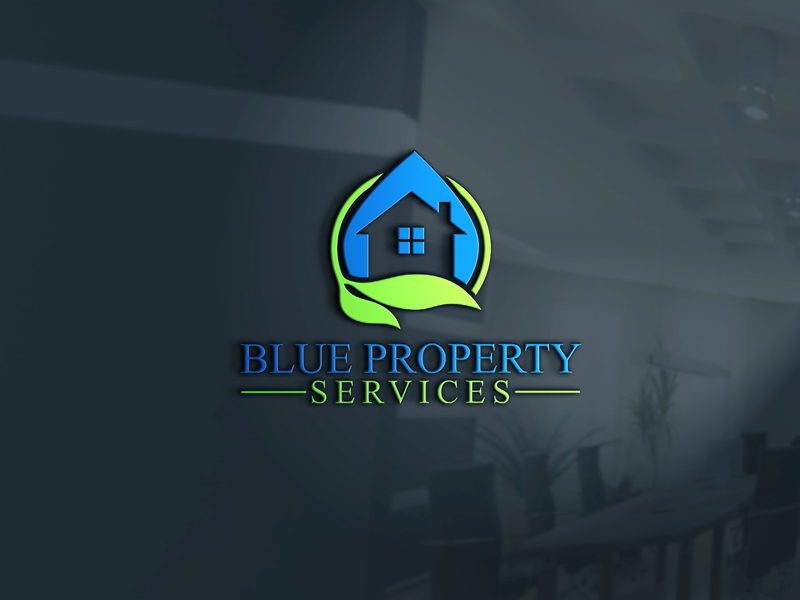 Logo Design by asman for Blue Property Services | Design #18788249