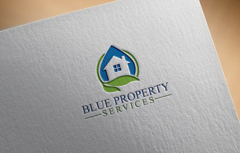 Logo Design by asman for Blue Property Services | Design #18788250