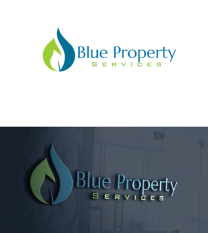 Blue Property Services | Logo Design by nexalite
