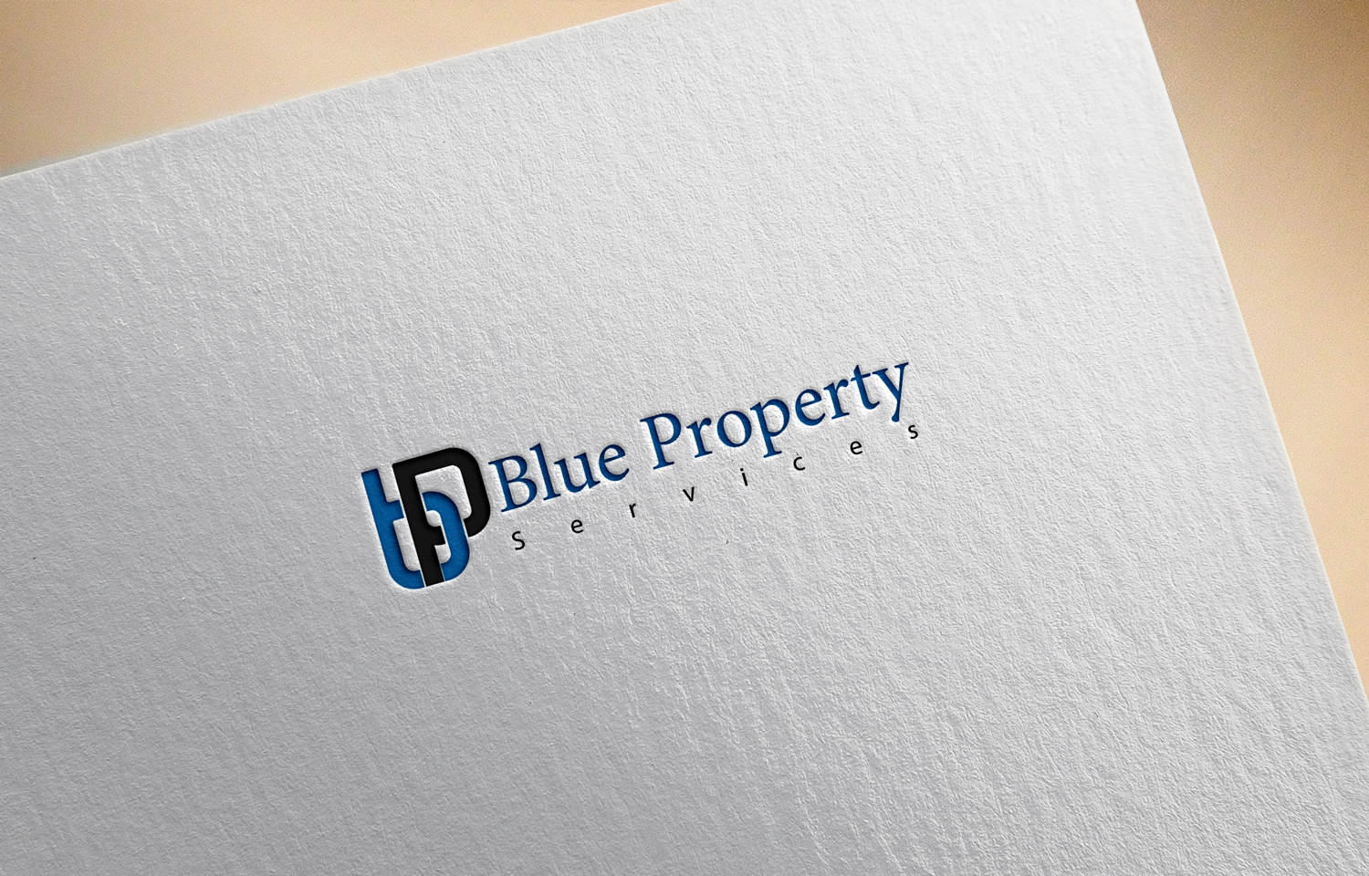 Logo Design by parvez 3 for Blue Property Services | Design #18785452