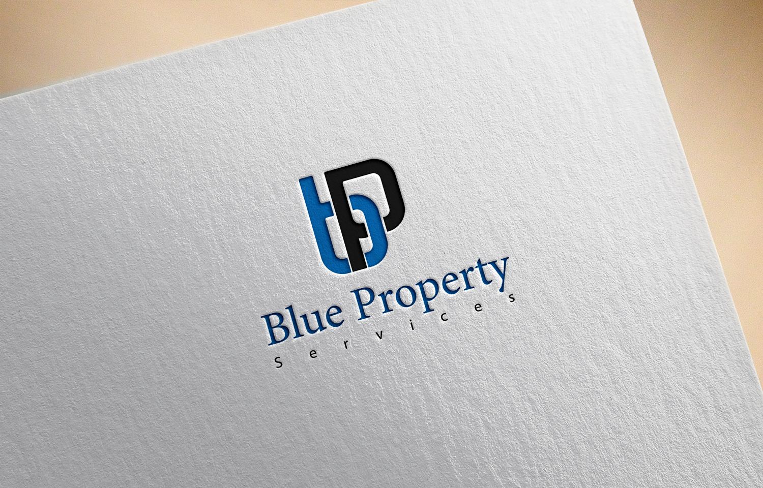 Logo Design by parvez 3 for Blue Property Services | Design #18785453