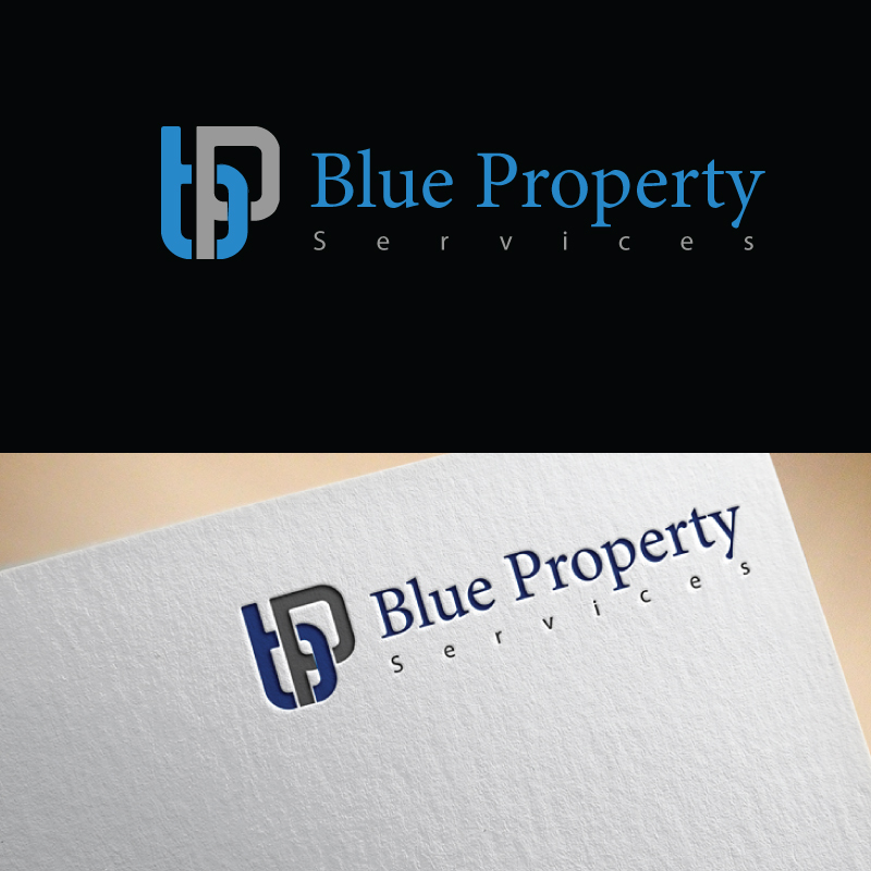 Logo Design by parvez 3 for Blue Property Services | Design #18785666