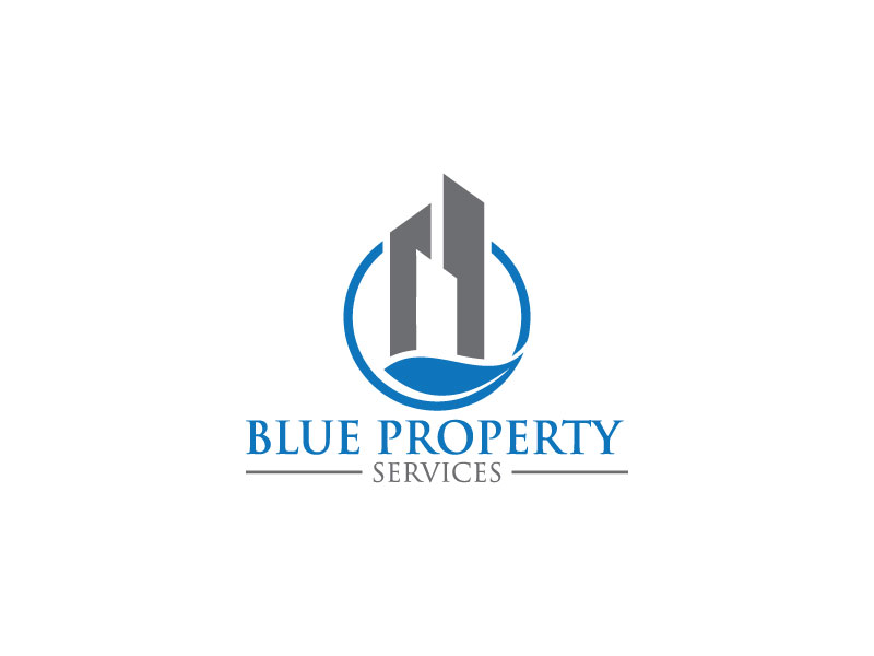 Logo Design by Top1 for Blue Property Services | Design #18809162
