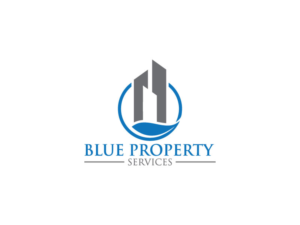Logo-Design von Top1 für Blue Property Services | Design #18809162