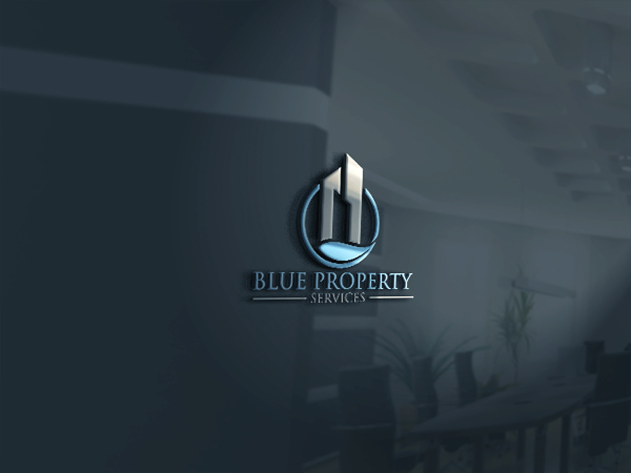 Logo Design by Top1 for Blue Property Services | Design #18809163