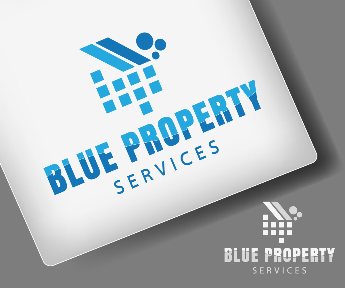 Logo Design by rootee for Blue Property Services | Design #18774062