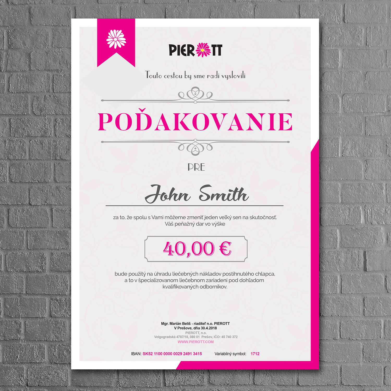 Card Design by Lesaba Design for PIEROTT | Design #18850760