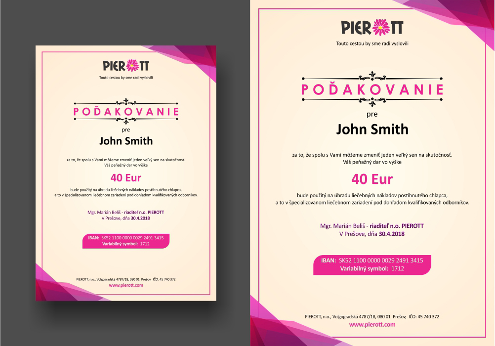 Card Design by Kumar Ashish for PIEROTT | Design #18777896