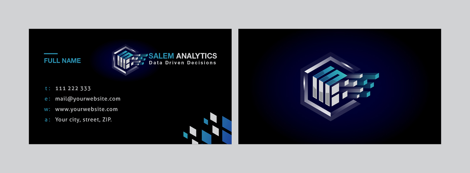 Logo Design by Muhammad Imran 3 for Salem Analytics | Design #18786453