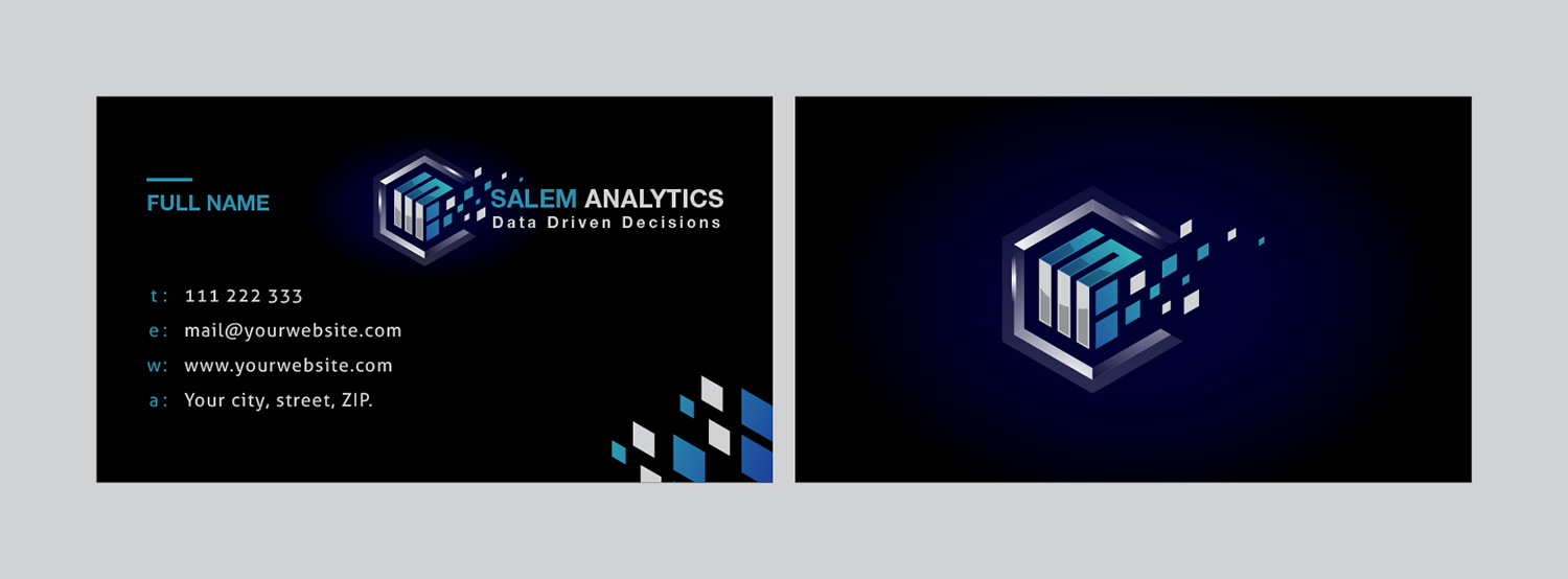 Logo Design by Muhammad Imran 3 for Salem Analytics | Design #18786454