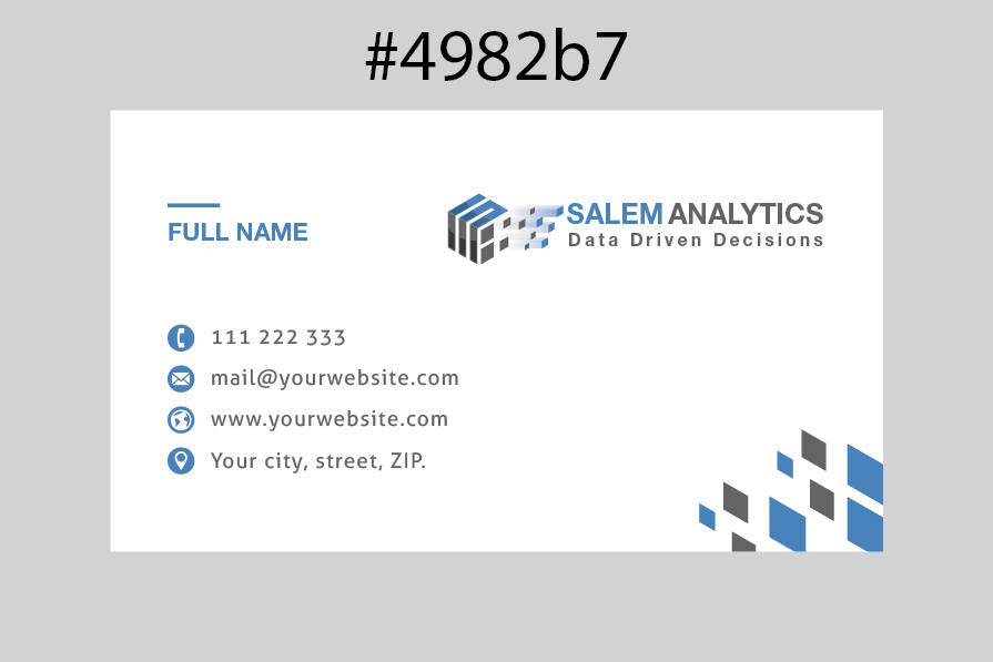 Logo Design by Muhammad Imran 3 for Salem Analytics | Design #18809856