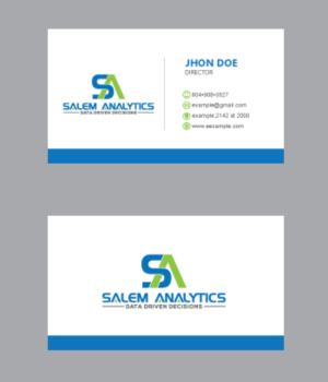 Logo Design by @m for Salem Analytics | Design: #18770887