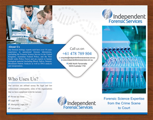 Design de Flyer par Sbss pour Independent Forensic Services | Design : #2859363