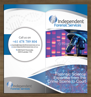 Design de Flyer par Sbss pour Independent Forensic Services | Design : #2909819