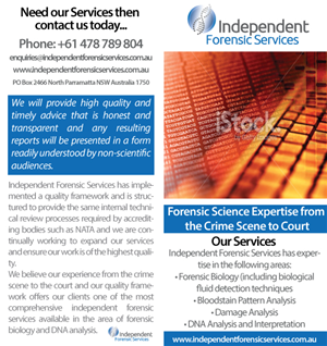 Design de Flyer par Lou Sharp pour Independent Forensic Services | Design : #2907508