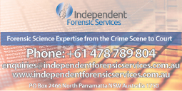 Flyer Design by Lou Sharp for Independent Forensic Services | Design #2907511