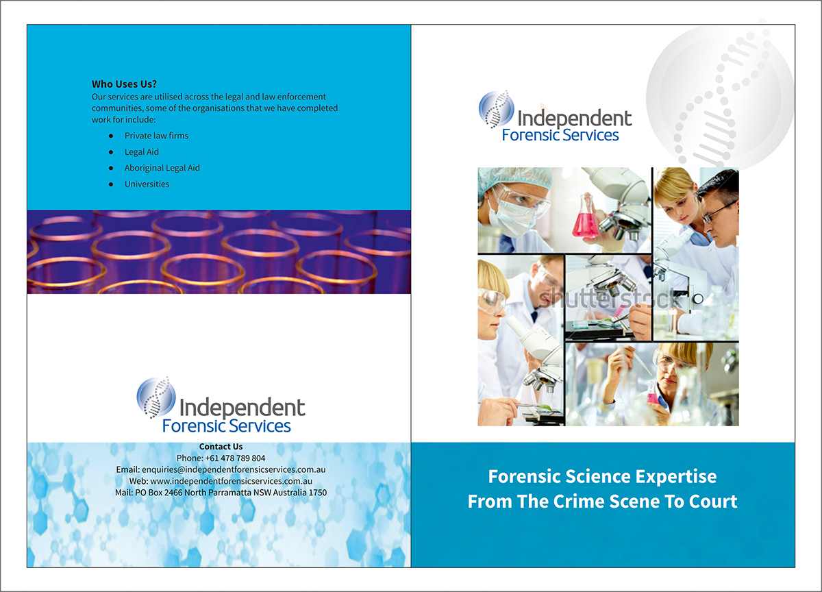 Flyer Design by dkthedon for Independent Forensic Services | Design #2938789