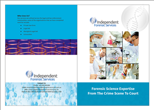 Design de Flyer par dkthedon pour Independent Forensic Services | Design : #2938789