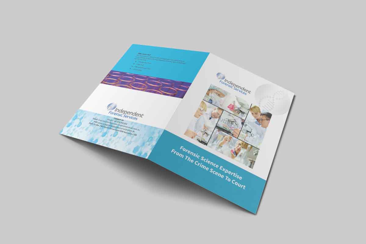 Design de Flyer par dkthedon pour Independent Forensic Services | Design #2938837