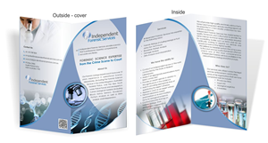 Design de Flyer par IneseRo pour Independent Forensic Services | Design : #2853985
