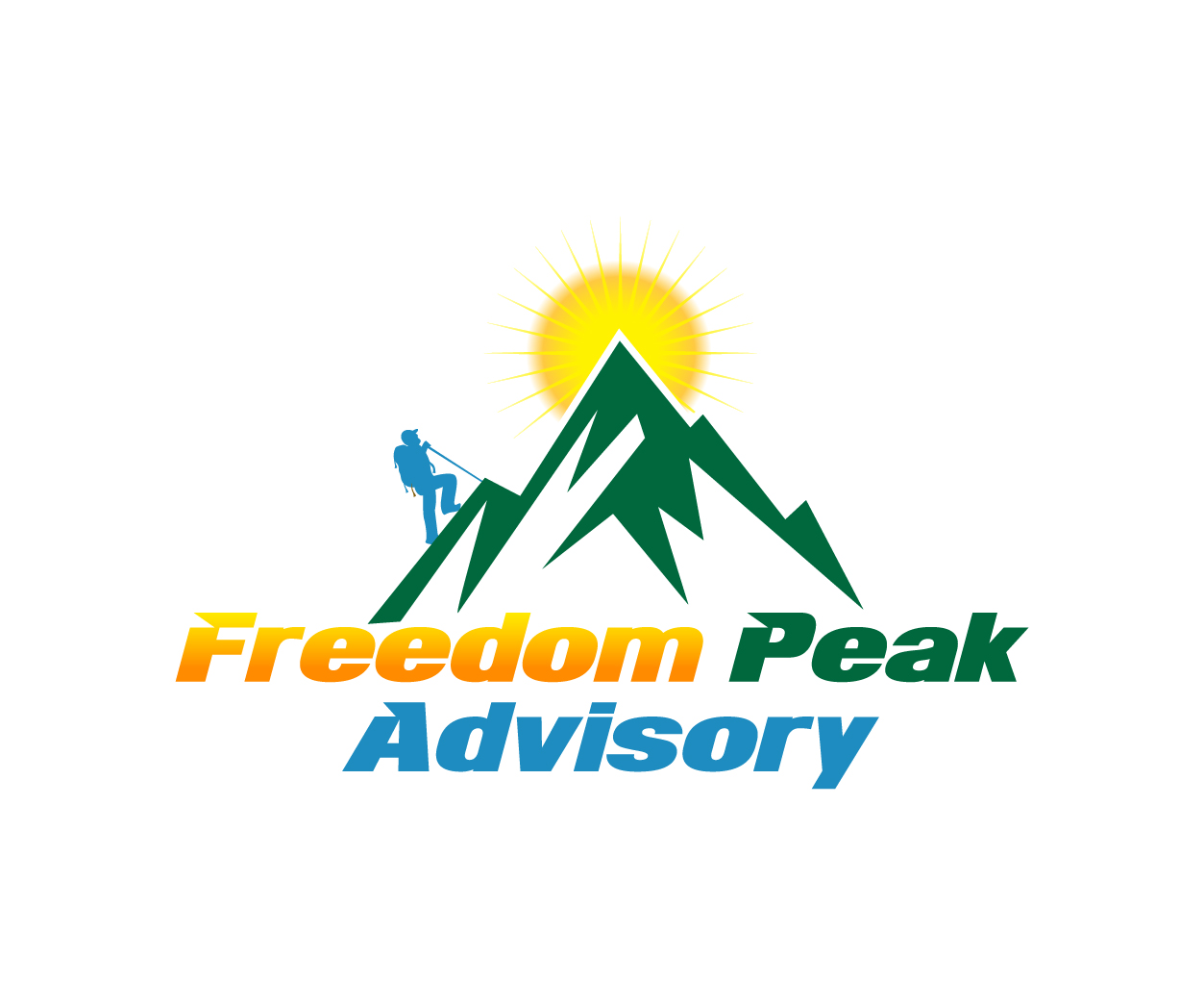Logo Design by Soul Light for Freedom Peak Advisory Pty ltd | Design #18868773
