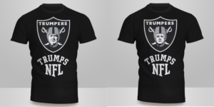 Trump Oakland Raiders Tee | T-shirt Design by Kero