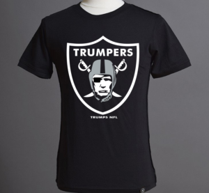 Trump Oakland Raiders Tee | T-shirt Design by creative gravity