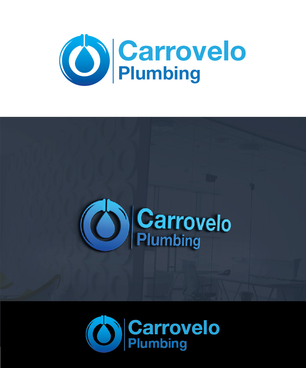 Logo Design by Isnah Logo for Carrovelo Plumbing | Design #18786457