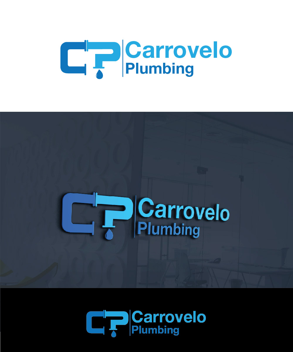 Logo Design by Isnah Logo for Carrovelo Plumbing | Design #18786459