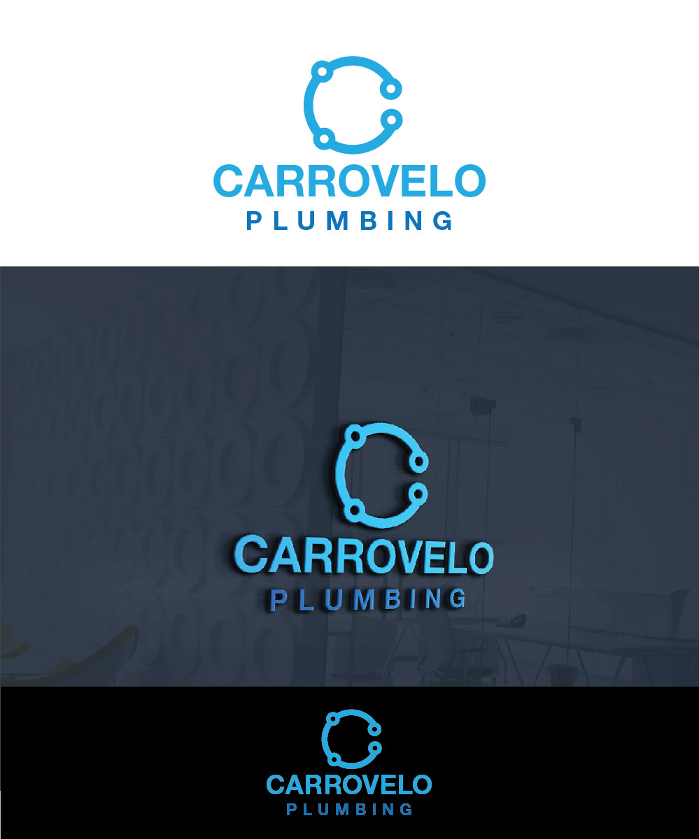 Logo Design by Isnah Logo for Carrovelo Plumbing | Design #18786576