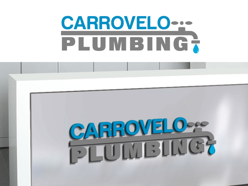 Diseño de Logo por Nadia 5 para Carrovelo Plumbing | Diseño #18799024