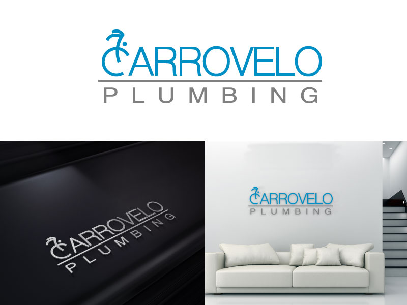 Diseño de Logo por Nadia 5 para Carrovelo Plumbing | Diseño #18799025