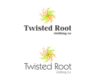 Logo Design by Falguni for Twisted Root Clothing Co.  | Design #19553738