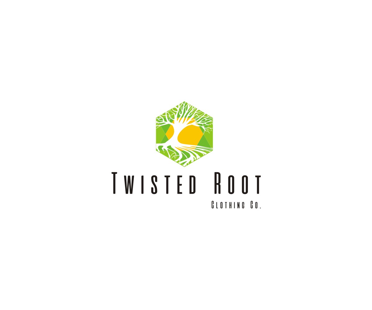 Logo Design by Falguni for Twisted Root Clothing Co.  | Design #19553812