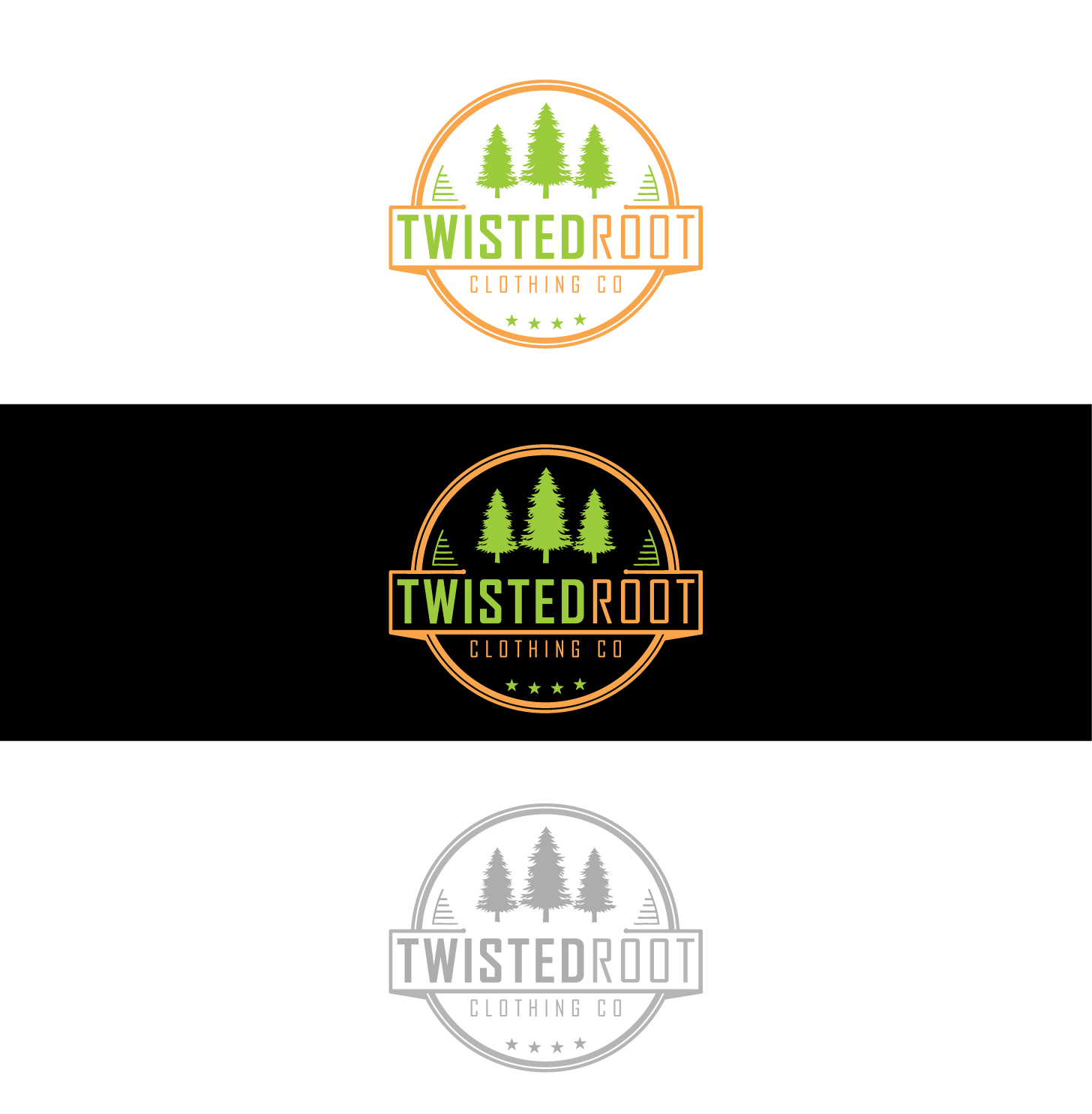 Design de Logo par Navd pour Twisted Root Clothing Co.  | Design #19444417