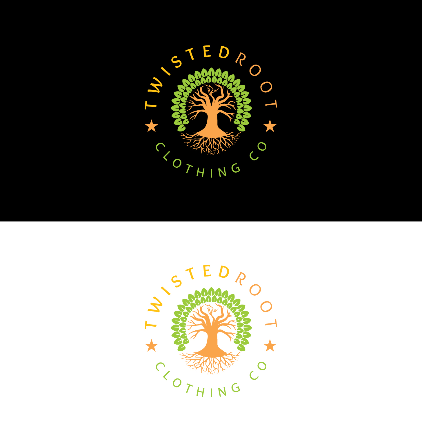 Logo Design by Navd for Twisted Root Clothing Co.  | Design #19484430
