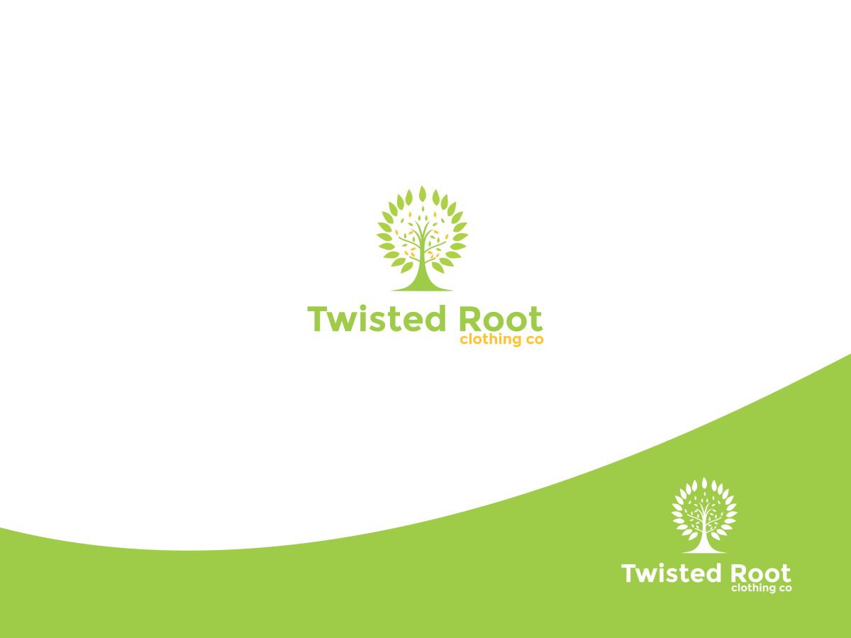 Diseño de Logo por rastf2day para Twisted Root Clothing Co.  | Diseño #19471058