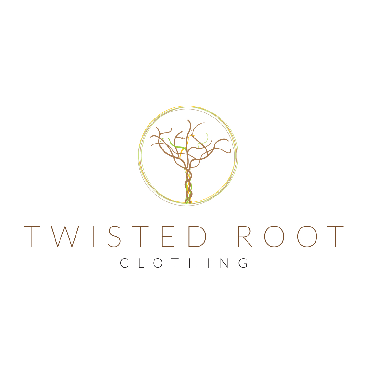 Logo Design by Graffical Sam for Twisted Root Clothing Co.  | Design #19497709