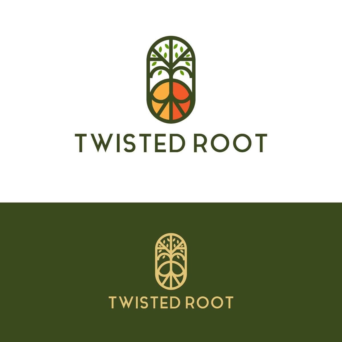 Logo Design by creative.bugs for Twisted Root Clothing Co.  | Design #19445976