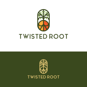Logo Design by creative.bugs for Twisted Root Clothing Co.  | Design: #19445976