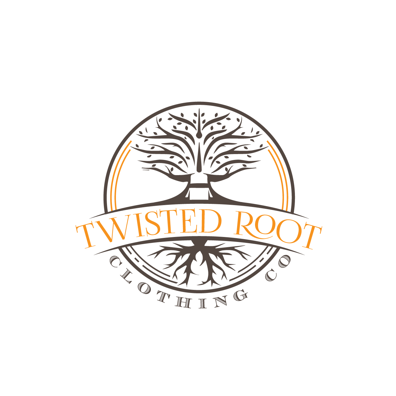 Logo Design by Th3o for Twisted Root Clothing Co.  | Design #19481927