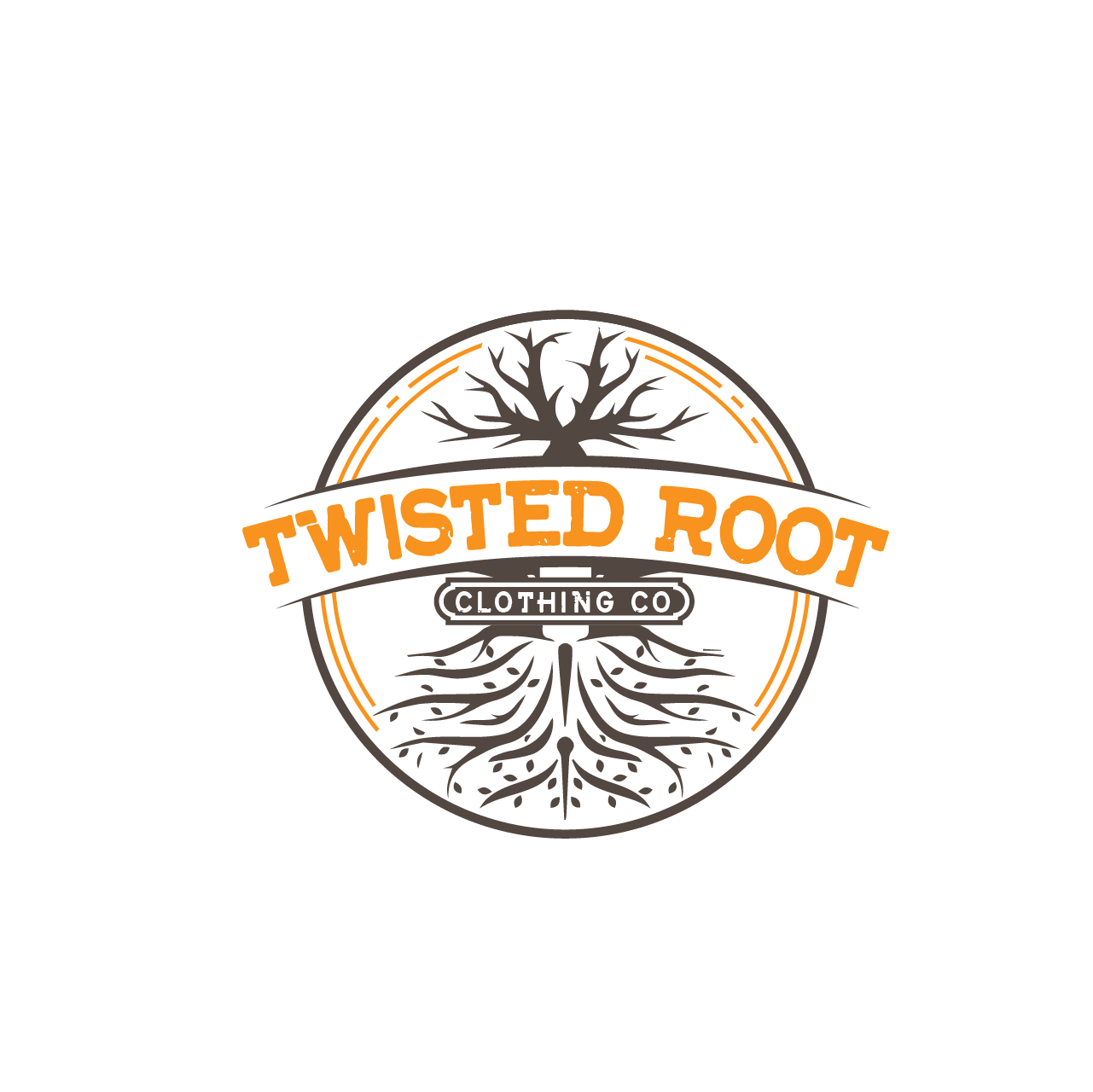 Logo Design by Th3o for Twisted Root Clothing Co.  | Design #19481929