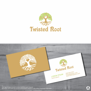 Logo Design by MBARO for Twisted Root Clothing Co.  | Design: #19453313