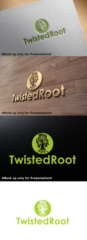 Logo Design by designmind78 for Twisted Root Clothing Co.  | Design: #19444855